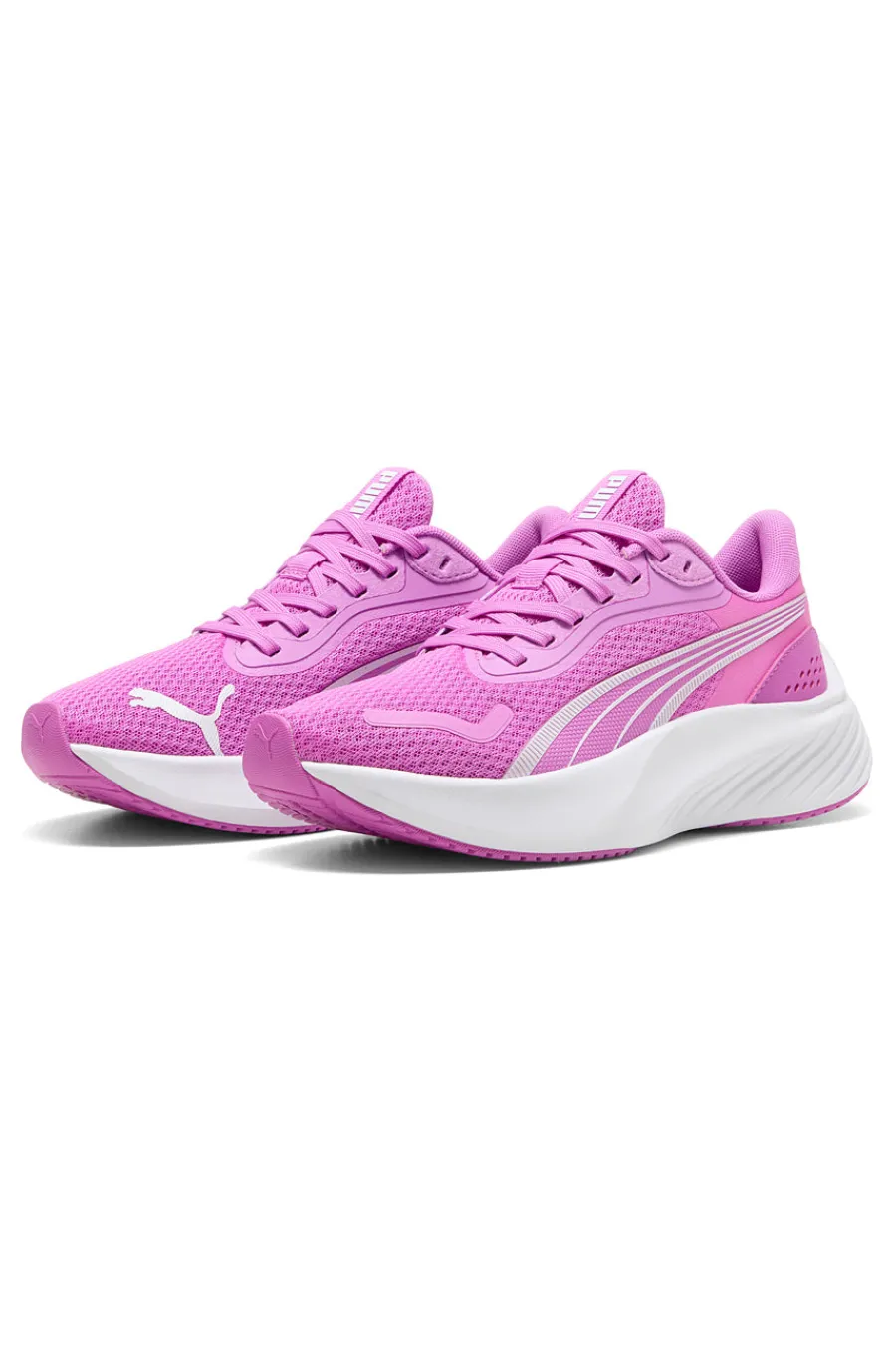 Rosa atmungsaktive Mesh gepolsterte Laufschuhe Pounce Lite Jr-PUMA Clearance