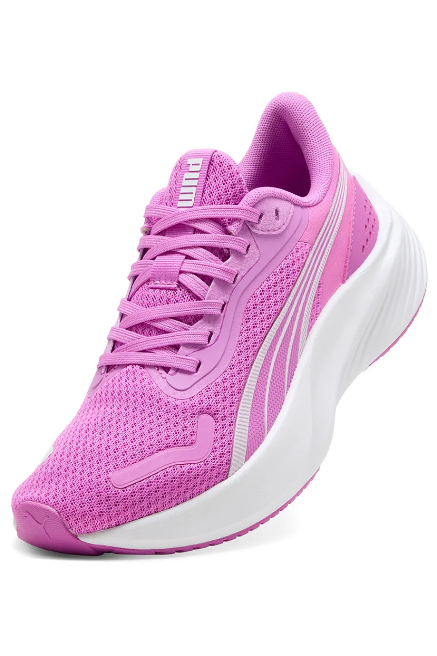 Rosa atmungsaktive Mesh gepolsterte Laufschuhe Pounce Lite Jr-PUMA Clearance