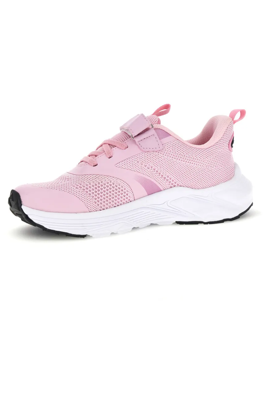 Rosa Turnschuhe mit Klettverschluss aus atmungsaktivem Stoff Diadora Snipe 4 Jr