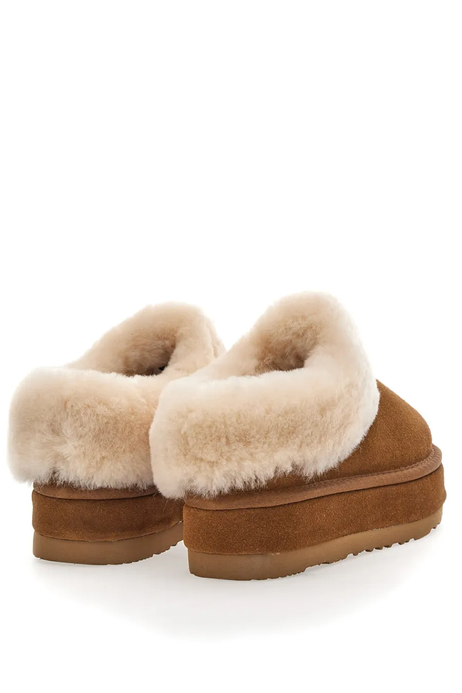 Sabot Con Pelo Suola Flatform WD90010-MON DIEU