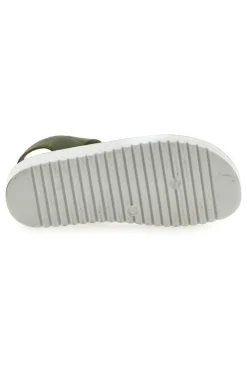 Sandalen mit elastischem Grün J526201-ECO BIO New