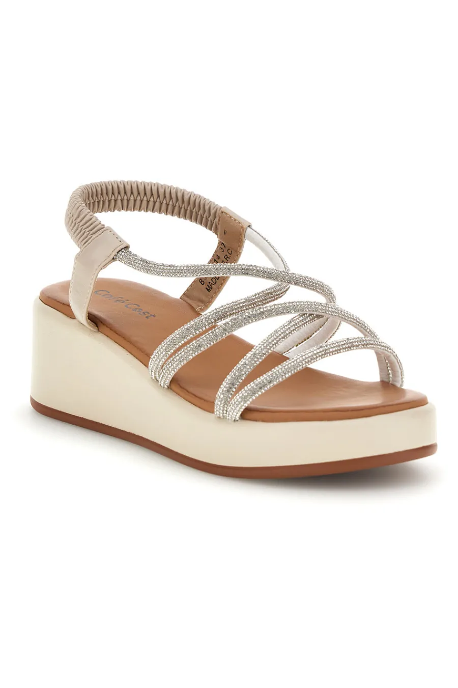 Sandali argento con platform Cafè cost 808814-CAFE' COST Discount