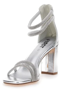 Sandali Con Tacco Alto e Strass 254-THE FIRST Best