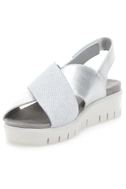 Sandali Argento In Pelle Made in Italy 7582403035501-IMAC Best
