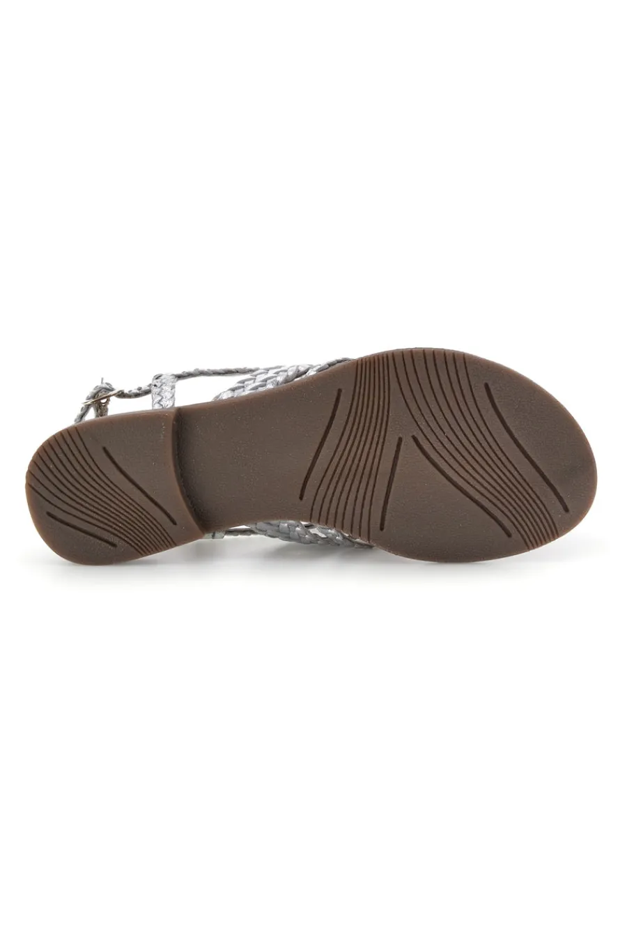 Sandali argento in vera pelle infradito intrecciati IF6300-PITTARELLO LOOK Clearance