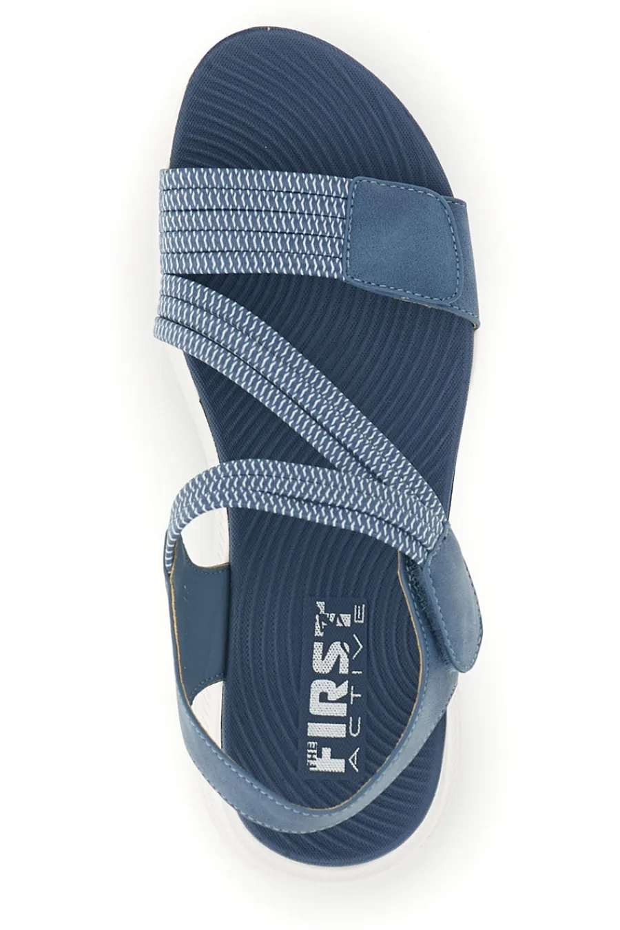 Sandali Azzurro con fasce elastiche 2-FIRST ACTIVE Hot
