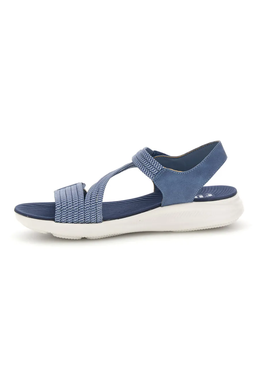 Sandali Azzurro con fasce elastiche 2-FIRST ACTIVE Hot