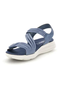Sandali Azzurro con fasce elastiche 2-FIRST ACTIVE Hot