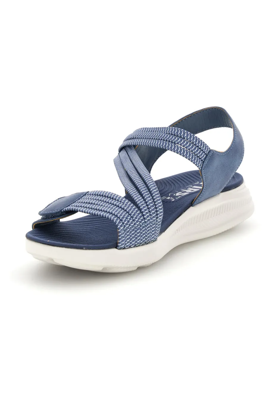 Sandali Azzurro con fasce elastiche 2-FIRST ACTIVE Hot
