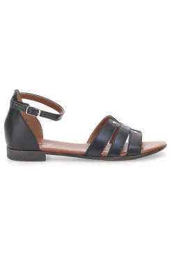 Sandali Bassi Neri con Borchiette 225485-PITTARELLO LOOK Best