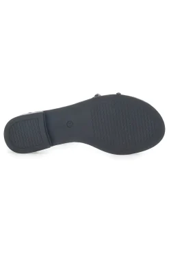 Sandali Bassi Neri con Borchie Me & Me 2535-ME u0026 ME Hot