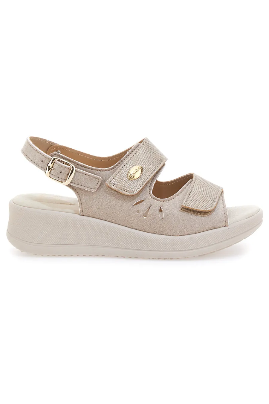 Sandali Beige Con Cinturino Slingback 542292-MIO TEMPO Sale