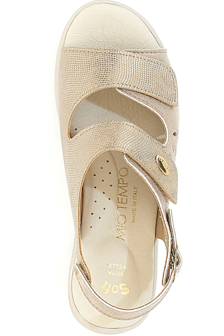 Sandali Beige Con Cinturino Slingback 542292-MIO TEMPO Sale