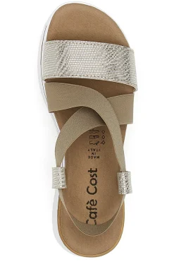 Sandali Con Elastici e Platform Cafe' Cost 272045-CAFÈ COST Online