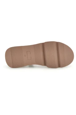 Sandali beige con fasce incrociate e zeppa Burani 52192C1579-MARIELLA BURANI Sale