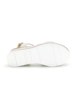Sandali beige con fasce incrociate e memory soft E490-ENERGY Hot