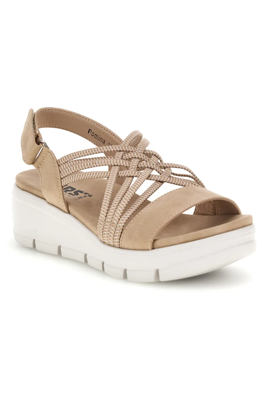 Sandali con fasce intrecciate e velcro The 24001A-FIRST ACTIVE Best