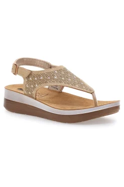 Sandali beige con plantare soft 22FT-INBLU Online