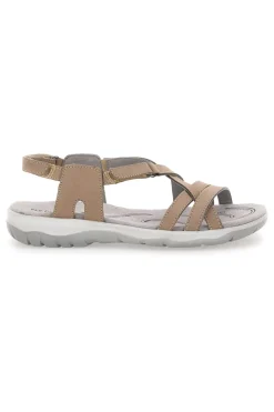 Sandali Con Sottopiede in Vera Pelle 65-FLY DINAMIC New