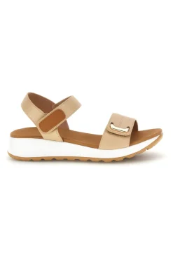Sandali con strappi in velcro suola comfort Bza242387a-PLOCADI Clearance