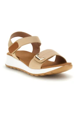 Sandali con strappi in velcro suola comfort Bza242387a-PLOCADI Clearance