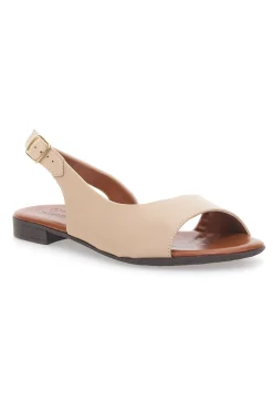 Sandali con Tomaia in Pelle e Tacco Basso 225110-PITTARELLO LOOK New