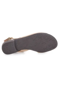 Sandali con Tomaia in Pelle e Tacco Basso 225110-PITTARELLO LOOK New