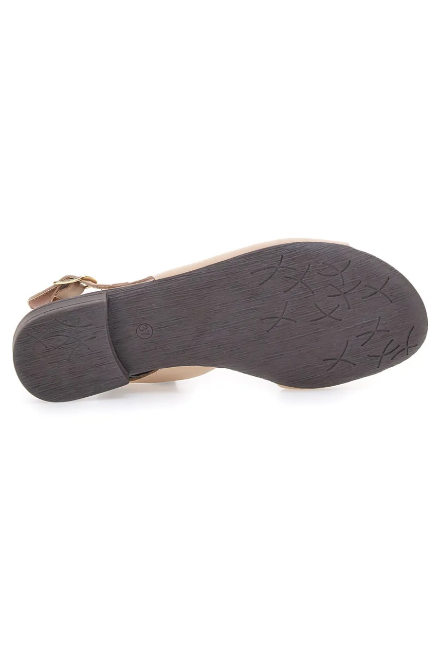 Sandali con Tomaia in Pelle e Tacco Basso 225110-PITTARELLO LOOK New