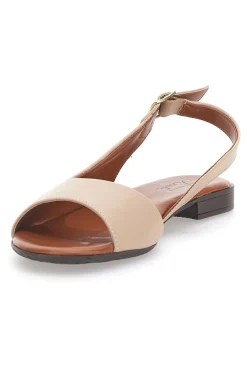 Sandali con Tomaia in Pelle e Tacco Basso 225110-PITTARELLO LOOK New