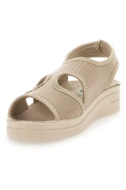 Sandali con Tomaia in Vera Pelle 721-BIO UP Clearance