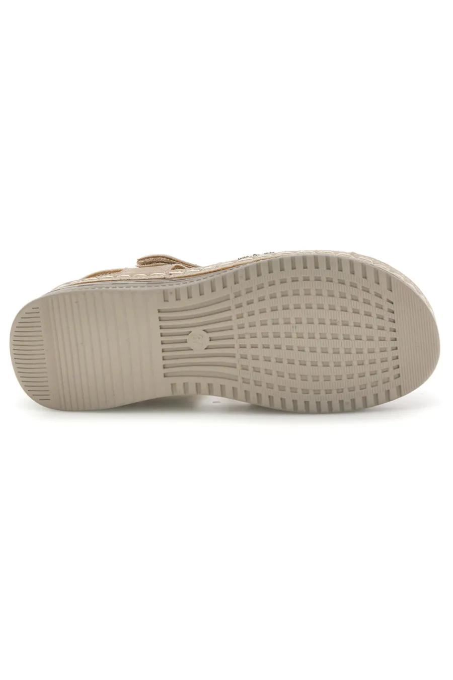 Sandali con Zeppa e Brillantini Q17729-MIO TEMPO New