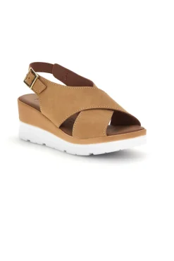 Sandali con zeppa e fasce incrociate 1107704-PLOCADI Discount