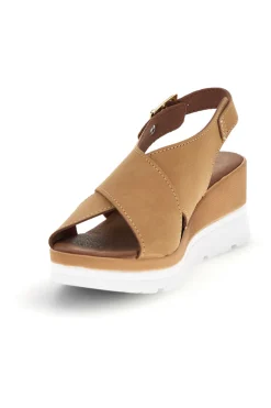 Sandali con zeppa e fasce incrociate 1107704-PLOCADI Discount