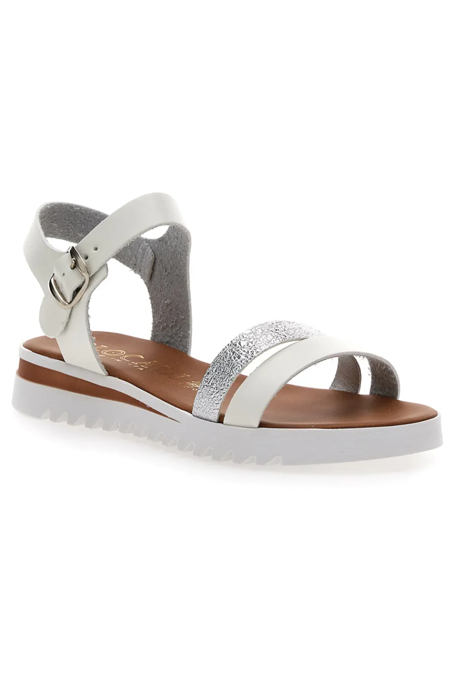 Sandali Bianche Made In Italy 001-PLOCADI Sale