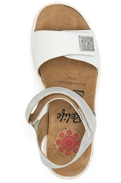 Sandali bianchi con cinturino 67172670802-RELIFE
