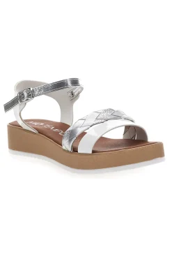 Sandali Bianchi con Cinturino 3420-MIO TEMPO Clearance