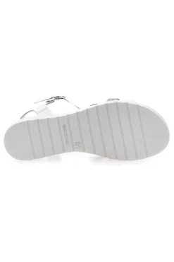 Sandali Bianchi con Cinturino Made in Italy 8140-MIO TEMPO Discount