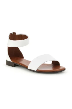Sandali bianchi con fascia e cinturino 225495-PITTARELLO LOOK Clearance