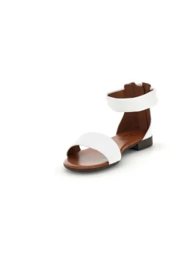 Sandali bianchi con fascia e cinturino 225495-PITTARELLO LOOK Clearance