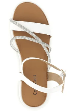 Sandali bianchi con platform Cafè cost 80882-CAFE' COST Sale