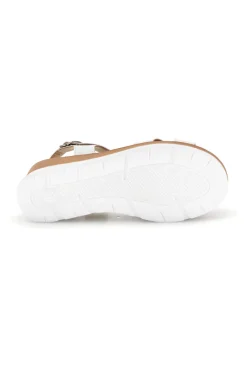 Sandali bianchi con zeppa made in Italy 11074113-PLOCADI Sale