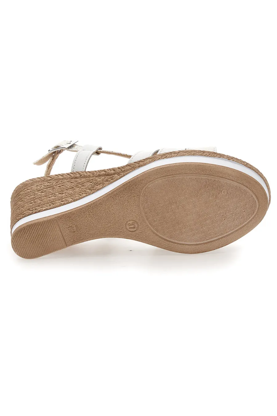 Sandali Bianchi e Platino con Zeppa 9cm MK3226228-PITTARELLO LOOK Best