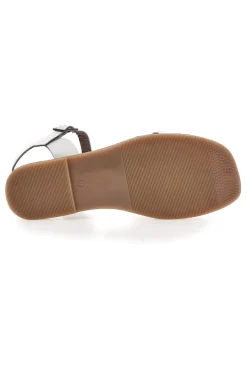 Sandali Bianchi In Vera Pelle A99311102-PITTARELLO SUN Online