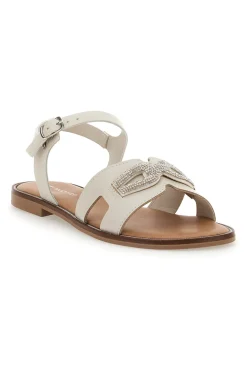 Sandali Bianco Avorio da Donna 5428-LE HAVRE PARIS Discount