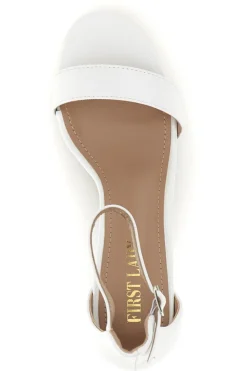 Sandali con fascia frontale e tacco largo P695-FIRST LADY Outlet