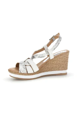 Sandali bianco Made in Italy con tomaia in pelle MK3226228-PITTARELLO LOOK Online