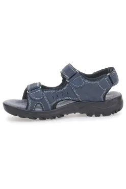 Sandali blu con chiusura a strappo CA1002-CANGURO New