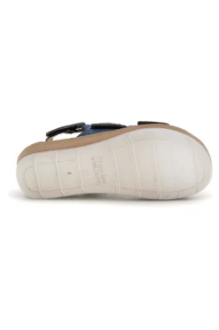 Sandali blu con plantare anatomico 66 FC-INBLU Best