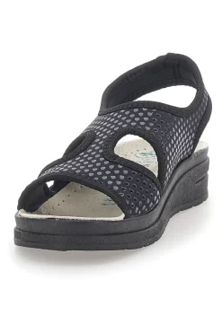 Sandali Blu con Tomaia in Vera Pelle 721-BIO UP Best