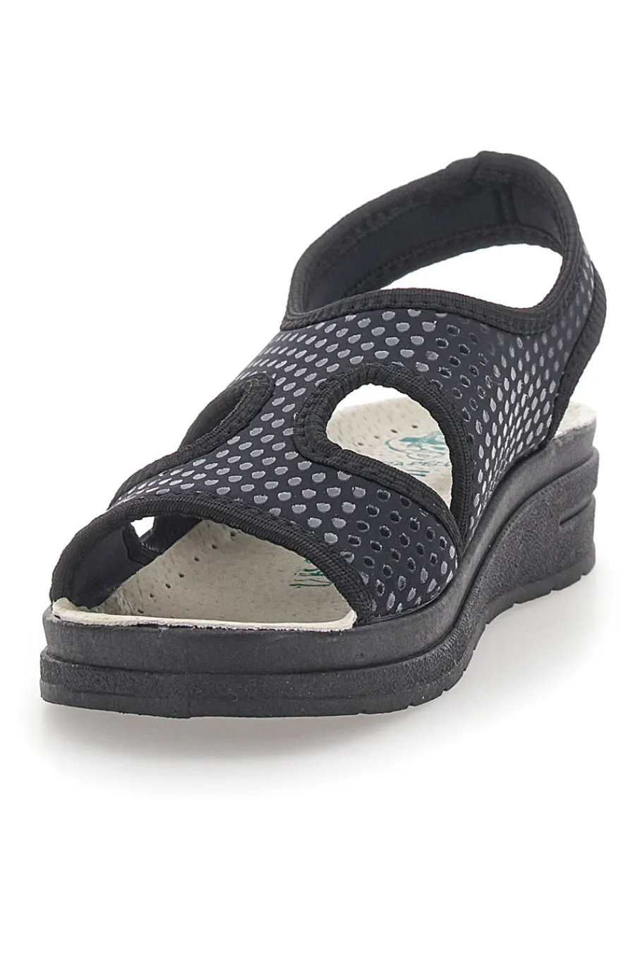 Sandali Blu con Tomaia in Vera Pelle 721-BIO UP Best